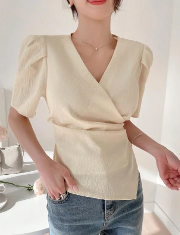 Bluza Dazy, crem