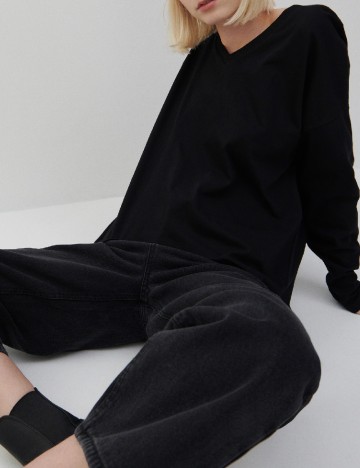 
						Bluza Reserved, negru
