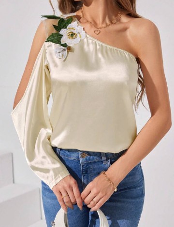 
						Bluza SHEIN, ecru