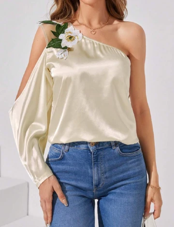 Bluza SHEIN, ecru