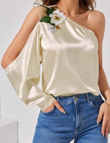 Bluza SHEIN, ecru