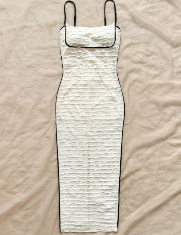 Rochie medie SHEIN, crem