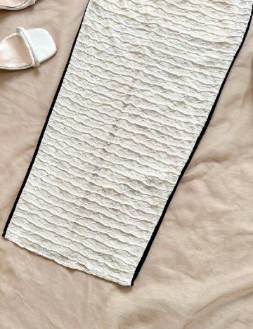 Rochie medie SHEIN, crem