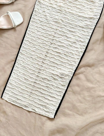 Rochie medie SHEIN, crem