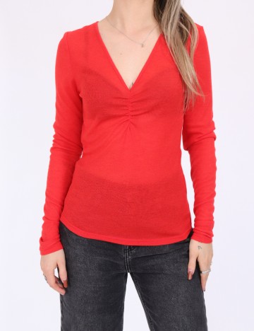 
						Bluza Jacqueline de Yong, rosu
