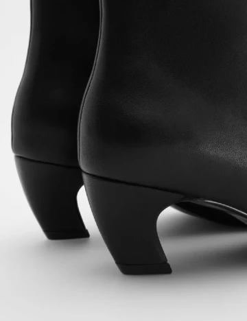 Botine Reserved, negru Negru