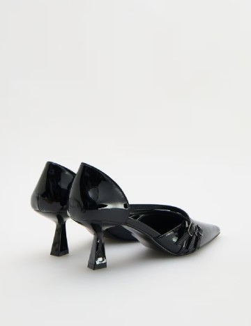 Pantofi Reserved, negru