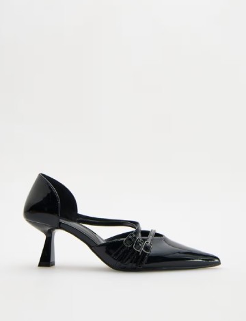 Pantofi Reserved, negru