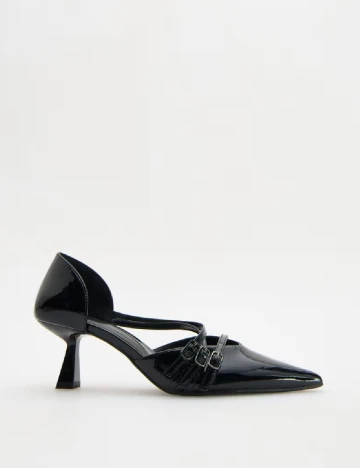 Pantofi Reserved, negru