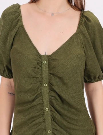Rochie scurta Vero Moda, verde