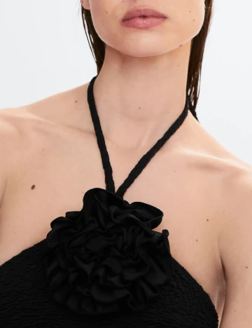 Costum de baie Mango, negru Negru