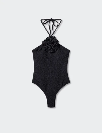 Costum de baie Mango, negru Negru