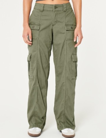 Pantaloni Hollister, verde