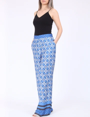 Pantaloni Vero Moda, albastru Albastru