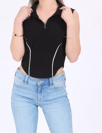 Top Vero Moda, negru
