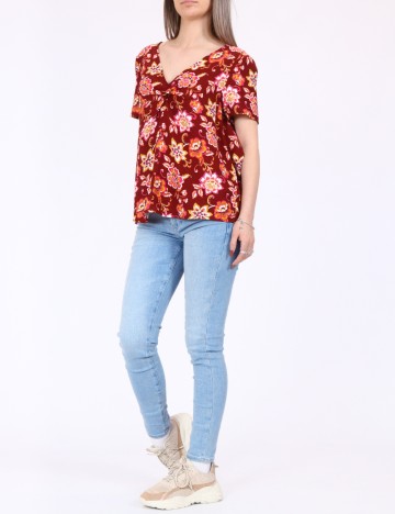 Bluza Vero Moda, caramiziu