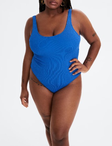 
						Costum de baie Mango Violeta, albastru