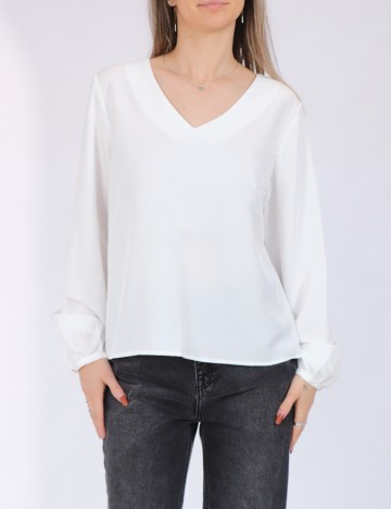 
						Bluza Only, alb
