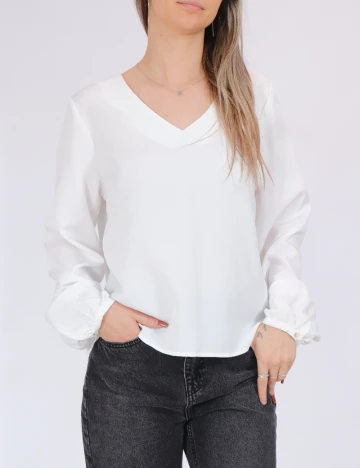 Bluza Only, alb