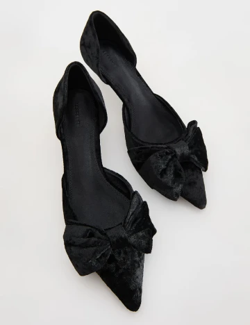Pantofi Reserved, negru