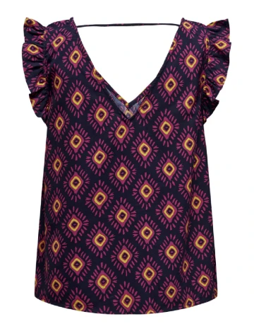 Bluza Only, bleumarin Albastru