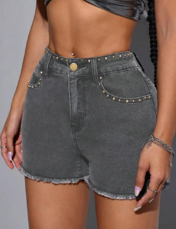 Pantaloni scurti SHEIN, gri