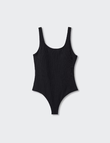 
						Costum de baie Mango, negru