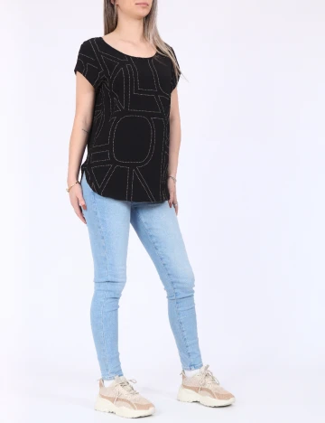 Bluza Only, negru Negru