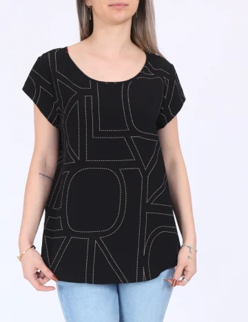 Bluza Only, negru Negru