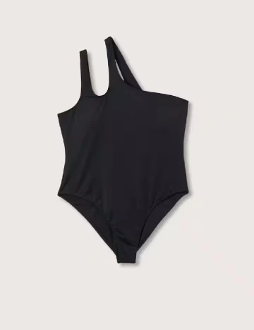 Costum de baie Mango Violeta, negru