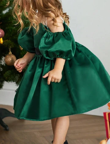 Rochie Shein Kids, verde
