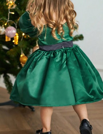 Rochie Shein Kids, verde