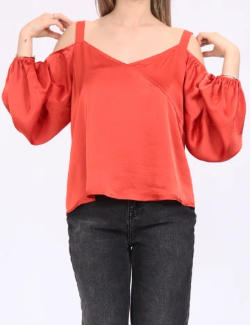 Bluza Vero Moda, caramiziu