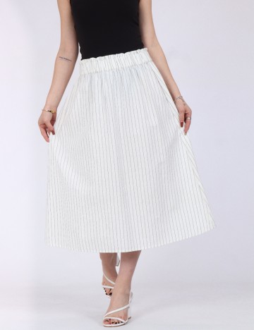 Fusta Vero Moda, alb