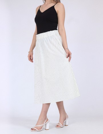 
						Fusta Vero Moda, alb