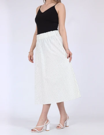 Fusta Vero Moda, alb