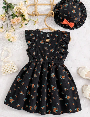 Rochie Shein Kids, negru Negru