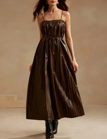 Rochie lunga Anewsta, maro Maro