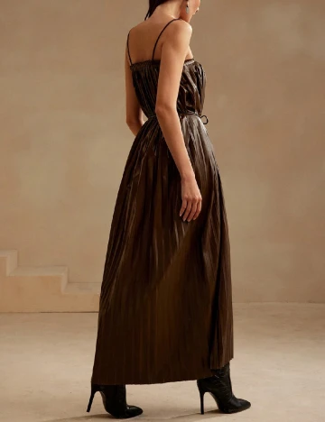 Rochie lunga Anewsta, maro Maro