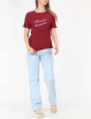 Tricou Vero Moda, rosu Rosu