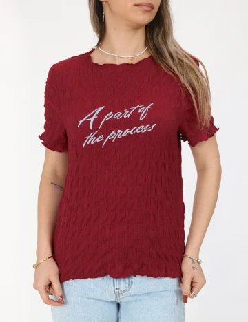 Tricou Vero Moda, rosu Rosu