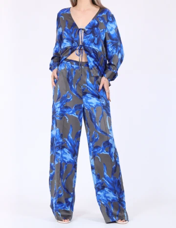 Pantaloni Vero Moda, albastru