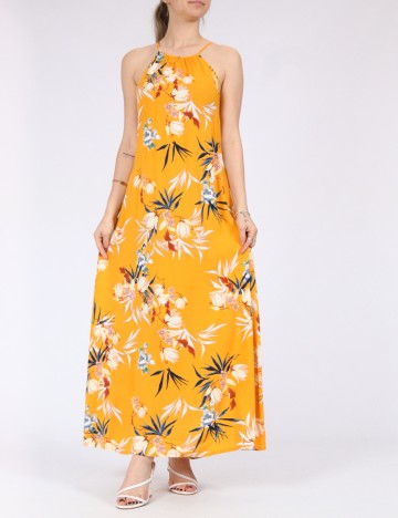 
						Rochie lunga Only, galben