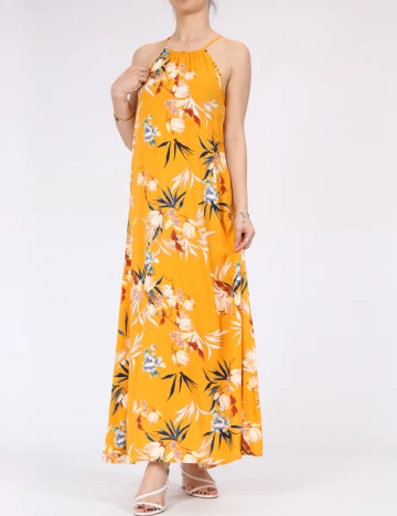 Rochie lunga Only, galben