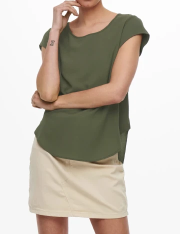 Bluza Only, kaki Verde