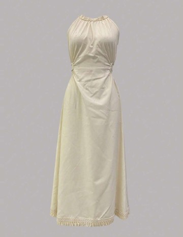 Rochie medie SHEIN, crem