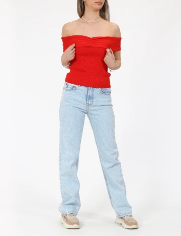 Top Vero Moda, rosu