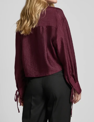 Camasa Vero Moda, pruna