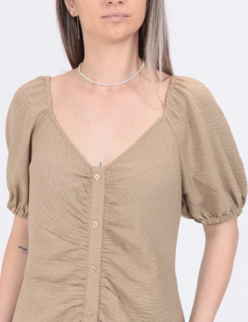 Rochie scurta Vero Moda, maro Maro