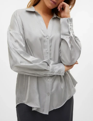 Camasa Vero Moda, gri